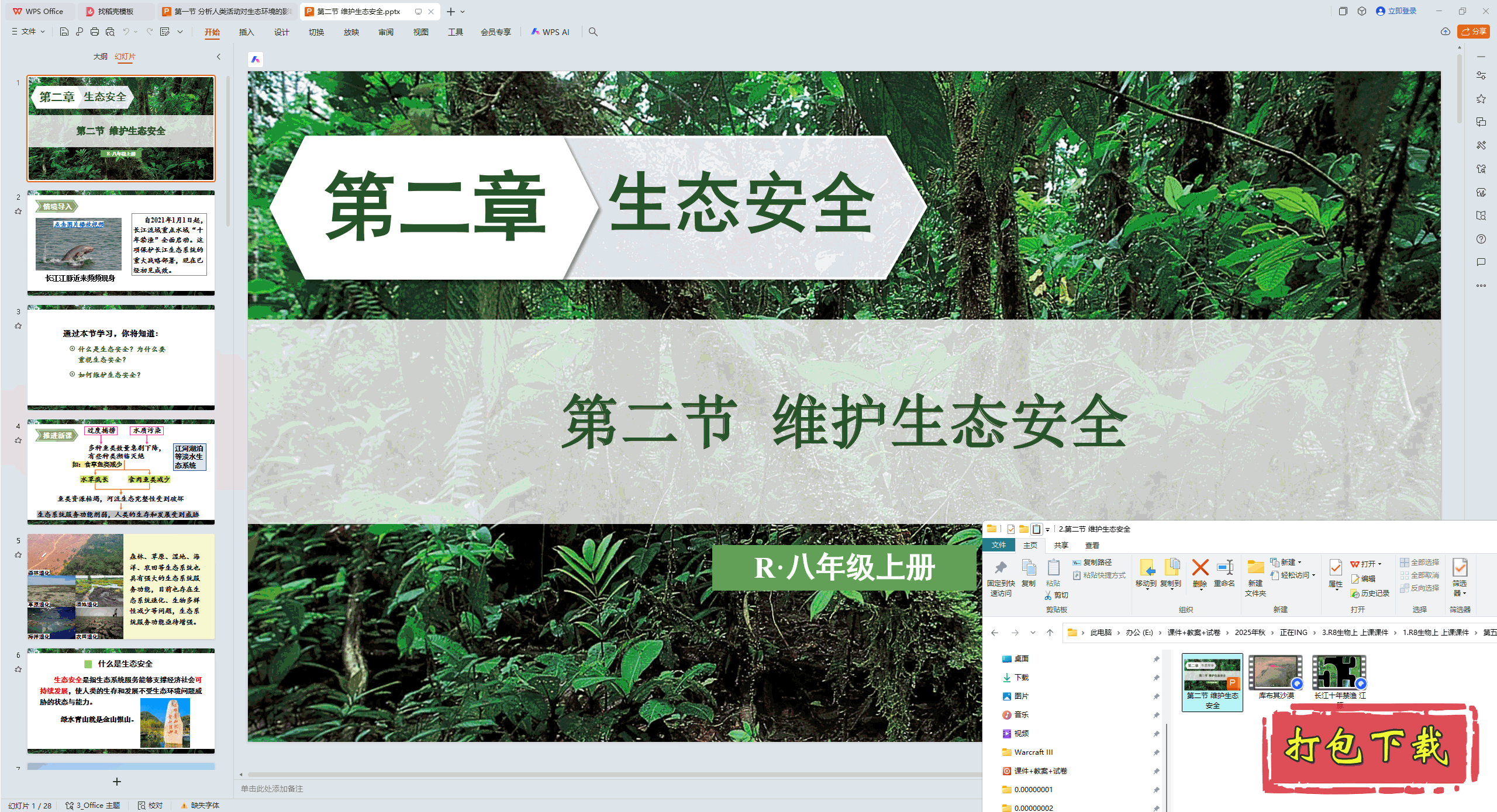 2024˽̰ѧϣڶ ά̬ȫ pptμ